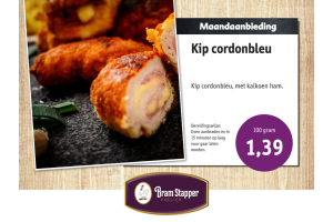 Maandaanbieding cordonbleu